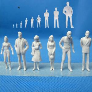사람모형 디오라마 백색 DIY 재료 미니어처 소품 장식 피규어