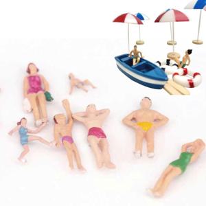 사람 모형 미니어쳐 바캉스 여름 인물 장식 DIY 재료 피규어 100p