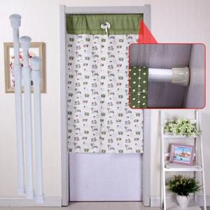 다용도 옷걸이봉 옷장행거 무타공 커튼봉 못없이 간편설치 압축봉 2p