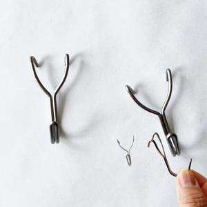 타공판 타공보드 J형 후크고리 액세서리 공구 수납 정리 진열 걸이