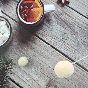 염색 염료 도색용 가죽공예 미술 도구 양모 울 볼 브러쉬 솔 공구