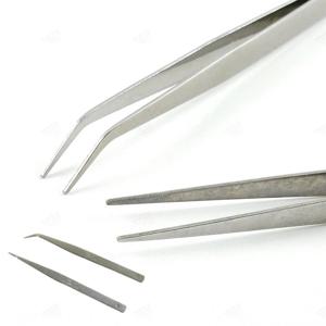 스테인레스 수작업 공구 비즈 공예 다용도 대형 핀셋 집게 직선 곡선