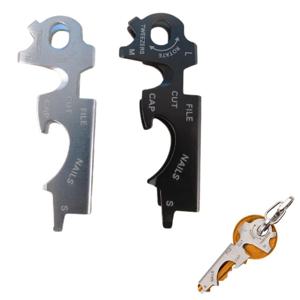 휴대용 캠핑 작업용 포켓 병따개 미니 EDC 드라이버 8in1 멀티툴