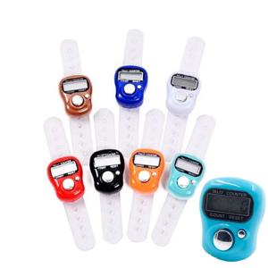 다용도 뜨개질 단수 세기 걸음수 카운터 손가락 표시기 카운터