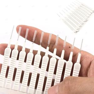 샤워기 헤드 구멍 수도꼭지 청소솔 틈새청소기 노즐 브러쉬 10개 세트