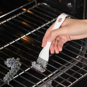 캠핑 바비큐 그릴 세척 브러쉬 그릴판 청소솔 불판 스크래퍼