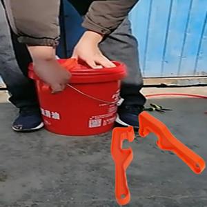 양동이 바스켓 들통 페인트 통 뚜껑 핸들 따개 도구 오프너 렌치