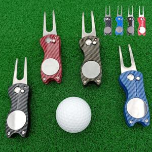 골프 필드용품 툴 관리 잔디 보수기 포크 원터치 탈부착 디봇툴