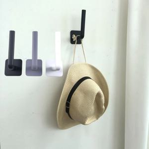 무타공 탈부착 모자 휴지 우산 다용도 후크 고리 소품 정리 거치 걸이