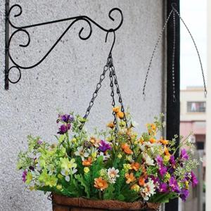 행잉플랜트 화분 와이어 체인걸이 공중화분 행잉고리 쇠사슬 후크