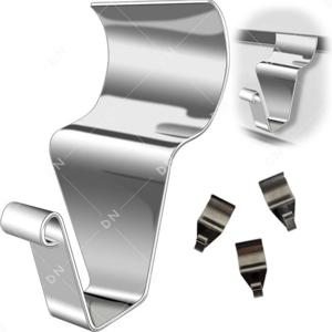 벽걸이 틈새 무타공 벽틈 스테인리스 걸이용품 스페이스월 후크 고리