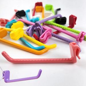 메쉬 네트망 철망 다용도 진열 정리 행거 고리 컬러 후크 20p