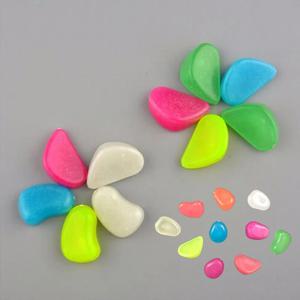 화분 어항 수족관 인테리어 샤이닝 믹스컬러 장식 야광 자갈 10p