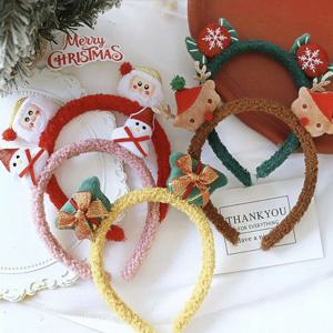 크리스마스 이벤트 할로윈 파티 소품 인생 사진 겨울 산타 머리띠