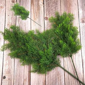 식물 겨울 크리스마스 인테리어 장식 진짜같은 소나무 조화 가지