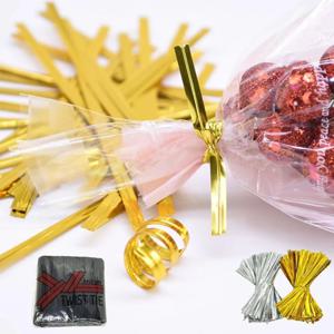 선물 포장 선정리 전선끈 12cm 커팅 빵끈 컬러타이 결속지