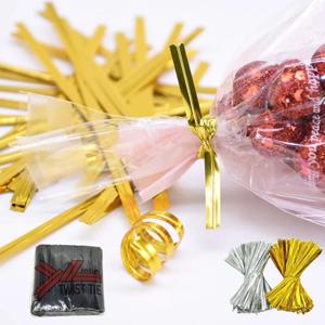 포장 결속지 빵끈 철사 컷팅 절단 봉지끈 선물포장끈 타이 15cm