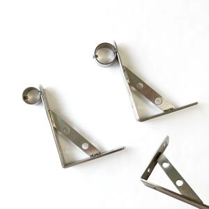 베란다 설치 외벽 고정 삼각 지지대 스텐 봉 브라켓 빨래 건조 옷걸이