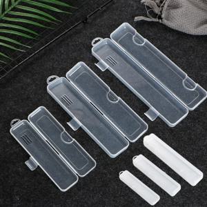 여행 사무실 휴대용 칫솔 보관 케이스 투명 정리용품 칫솔통