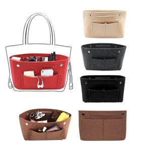 가방속 정리 백인백 펠트 이너백 속가방 파우치 포켓 멀티수납 만능 정리함