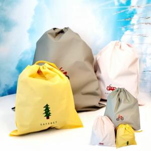 여행 물놀이 수영복 신발 방수 파우치 스트링 복조리 파우치 끈봉지