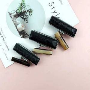 인감 직인 도장 케이스 재물운 계약 성공 법인 파우치 야크뿔 도장