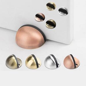 현관문 방문 유리문 충격완화 고정 문받침 도어스토퍼 반달 바닥스토퍼