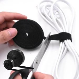 잘라쓰는 케이블타이 찍찍이 전선정리 블랙 케이블 선 정리 롤 밴드