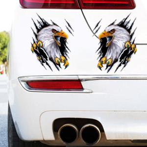 3D 입체 자동차 오토바이 이글 독수리 장식 튜닝 스크래치 커버 스티커
