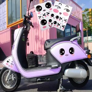 자동차 오토바이 스크래치 커버 왕눈 윙크 방수 데코 표정 스티커