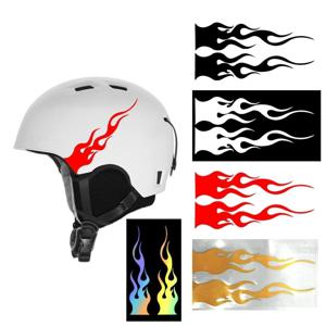 오토바이 헬멧 자동차 데칼 불꽃 스티커 흠집 스크래치 커버 스티커