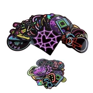 휴대폰 노트북 냉장고 자전거 다용도 커스텀 장식 방수 네온 스티커