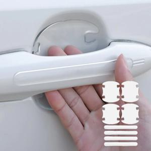 자동차 도어가드 손잡이 안쪽 보호커버 스크래치 방지 스티커 8종 세트