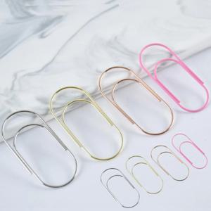 사무용 다이어리 문서정리 책갈피 컬러 뚱클립 대형 문구 클립