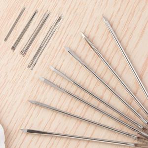 가죽공예 손바느질 특수 스티치 수공예 가죽 작업 삼각형 바늘