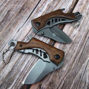 비상용 밀리터리 서바이벌 캠핑 등산 낚시 접이식 우드 폴딩 나이프