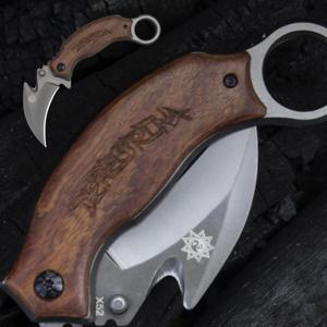 서바이벌 캠핑 갈고리 다용도 접이식 폴딩 호신용품 발톱 나이프