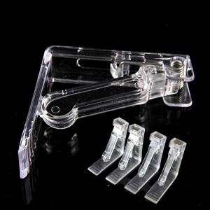 캠핑 테이블보 식탁보 고정 클립 투명 홀더 클램프 4개 세트