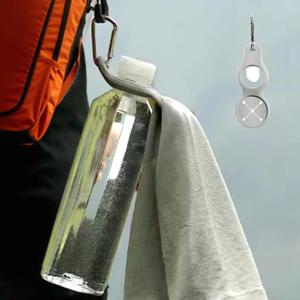 캠핑 등산 조깅 스포츠 생수병 홀더 페트명 물통 고리 가방 걸이 스트랩