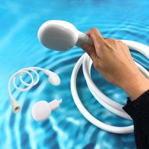 휴대용 여행용 캠핑 차박 야외 무선 간이 이동식 수도연결 샤워기