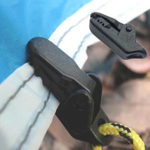 현수막 캠핑 천막 로프 연결 고정 플라스틱 악어 클립 고리 집게