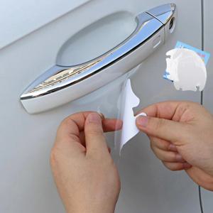 자동차 손잡이 스크래치방지 보호 투명 핸드스티커 방수 필름