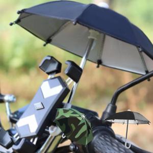 자전거 오토바이 액세서리 핸드폰 햇빛 가리개 보호 브라켓 우산 거치대