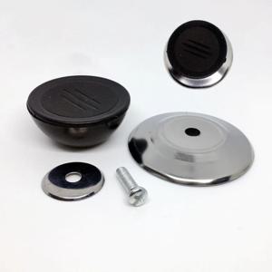 다용도 교체형 후라이팬 주전자 냄비 뚜껑 블랙 손잡이 꼭지