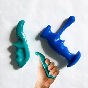 수동 트리거 마사지기 포인트 근육 재활 도구 프리 핸드 안마기 지압기