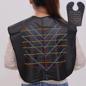 미용실 가운 셀프 염색 파마 머리자르기 방수 헤어 커팅 가이드 케이프