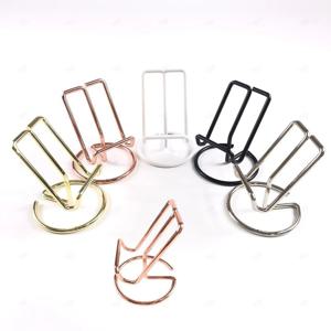 테이블 스탠드 핸드폰 거치대 메모꽂이 인테리어 메탈 명함홀더