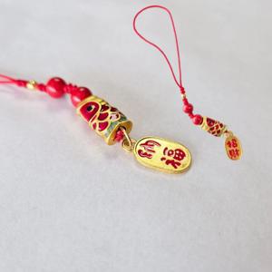 복 물어주는 재물운 상승 풍수 미니 잉어 키링 행운의 키링 열쇠고리