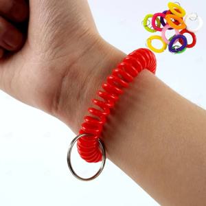 사우나 목욕탕 분실방지 다용도 손목 스프링줄 락커 열쇠고리 키링