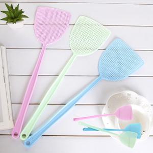 벌레제거 모기 해충퇴치기 파리잡기 플라스틱 심플 파리채 색상랜덤